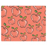 Fruit Apple Double Sided Flano Blanket (Medium)  60 x50  Blanket Back