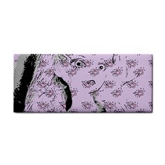 Wide Eyed Girl Lilac Hand Towel