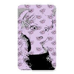 Wide Eyed Girl Lilac Memory Card Reader (rectangular) by snowwhitegirl