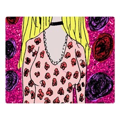 Nineties Girl Glitter Double Sided Flano Blanket (large)  by snowwhitegirl