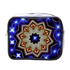 Background Mandala Star Mini Toiletries Bag (one Side) by Mariart