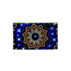 Background Mandala Star Cosmetic Bag (xs)