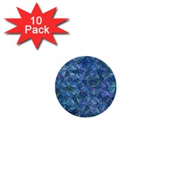 Background Blue Texture 1  Mini Buttons (10 Pack) 