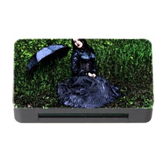 Gotthic Girl With Umbrella Memory Card Reader With Cf by snowwhitegirl