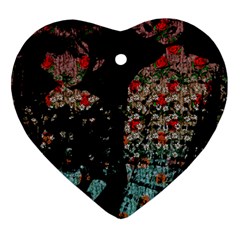 Coffee Anyone Heart Ornament (two Sides)