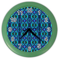 O 5 Color Wall Clock