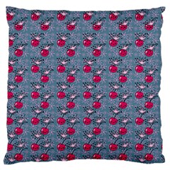 Cherries An Bats Standard Flano Cushion Case (Two Sides)