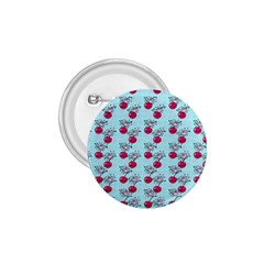 Cherries An Bats Aqua 1.75  Buttons