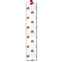 Peach Rose Blue Large Book Marks