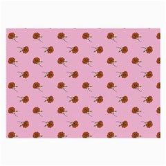 Peach Rose Pink Large Glasses Cloth (2 Sides)