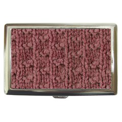 Knitted Wool Rose Cigarette Money Case