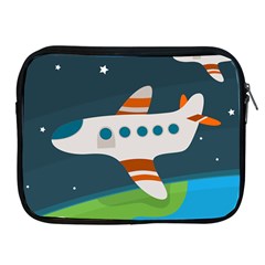 Plane Aircraft Flight Apple Ipad 2/3/4 Zipper Cases by Simbadda