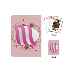 Easter Egg Colorful Spring Color Playing Cards Single Design (mini) by Simbadda