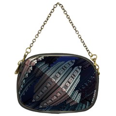 Fractals 3d Graphics Shapes Chain Purse (two Sides)