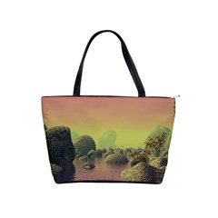Planet Water Sea Landscape Space Classic Shoulder Handbag by Simbadda