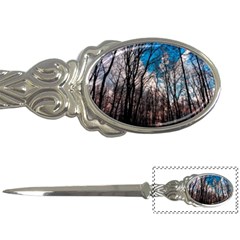 Winter Tree Park Sky Nature Letter Opener by Simbadda