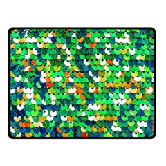 Funky Sequins Fleece Blanket (small) by essentialimage