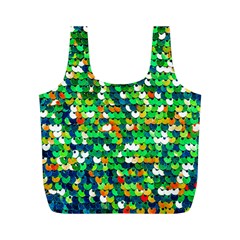 Funky Sequins Full Print Recycle Bag (m) by essentialimage