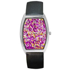 Funky Sequins Barrel Style Metal Watch by essentialimage