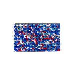 Funky Sequins Cosmetic Bag (small) by essentialimage