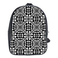 Fabric Geometric Shape School Bag (xl) by HermanTelo