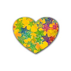 Star Homepage Abstract Heart Coaster (4 Pack) 