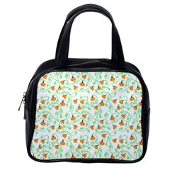 Pumpkin Vines Classic Handbag (one Side) by bloomingvinedesign