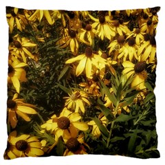 Echinacea Paradoxa Large Cushion Case (one Side) by Riverwoman