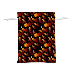 Abstract Flames Pattern Lightweight Drawstring Pouch (l) by bloomingvinedesign