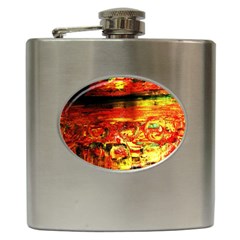 Secret Sign Of Masons Hip Flask (6 Oz) by bestdesignintheworld