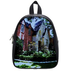 Hot Day In Dallas 7 School Bag (small) by bestdesignintheworld