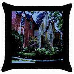 Hot Day In Dallas 7 Throw Pillow Case (black) by bestdesignintheworld