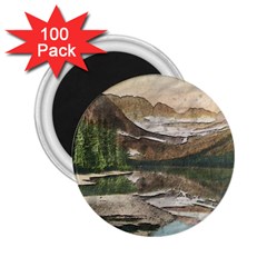 Glacier National Park Scenic View 2 25  Magnets (100 Pack) 