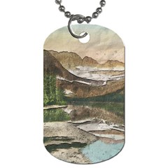 Glacier National Park Scenic View Dog Tag (two Sides)