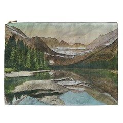 Glacier National Park Scenic View Cosmetic Bag (xxl) by Sudhe