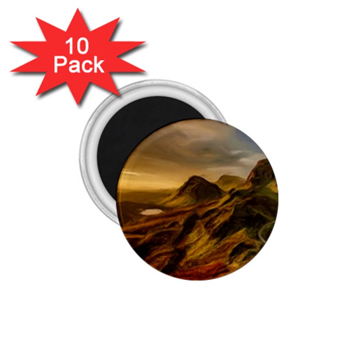 Painting Oil Painting Photo Painting 1.75  Magnets (10 pack) 