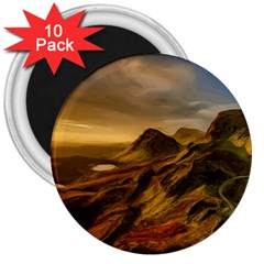 Painting Oil Painting Photo Painting 3  Magnets (10 Pack)  by Sudhe