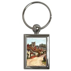 East Budleigh Devon Uk Vintage Old Key Chain (rectangle)