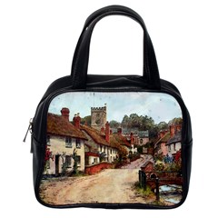 East Budleigh Devon Uk Vintage Old Classic Handbag (One Side)