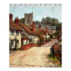 East Budleigh Devon Uk Vintage Old Shower Curtain 60  x 72  (Medium) 