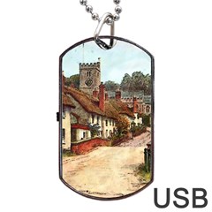 East Budleigh Devon Uk Vintage Old Dog Tag USB Flash (One Side)