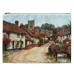 East Budleigh Devon Uk Vintage Old Cosmetic Bag (XXL)