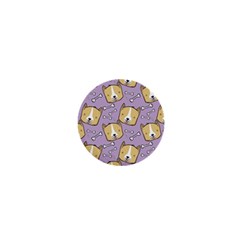 Corgi Pattern 1  Mini Buttons