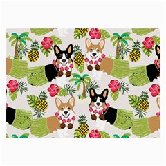 Corgis Pattern Large Glasses Cloth (2 Sides)