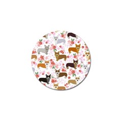 Corgis Corgi Pattern Golf Ball Marker (10 Pack)