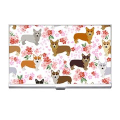 Corgis Corgi Pattern Business Card Holder