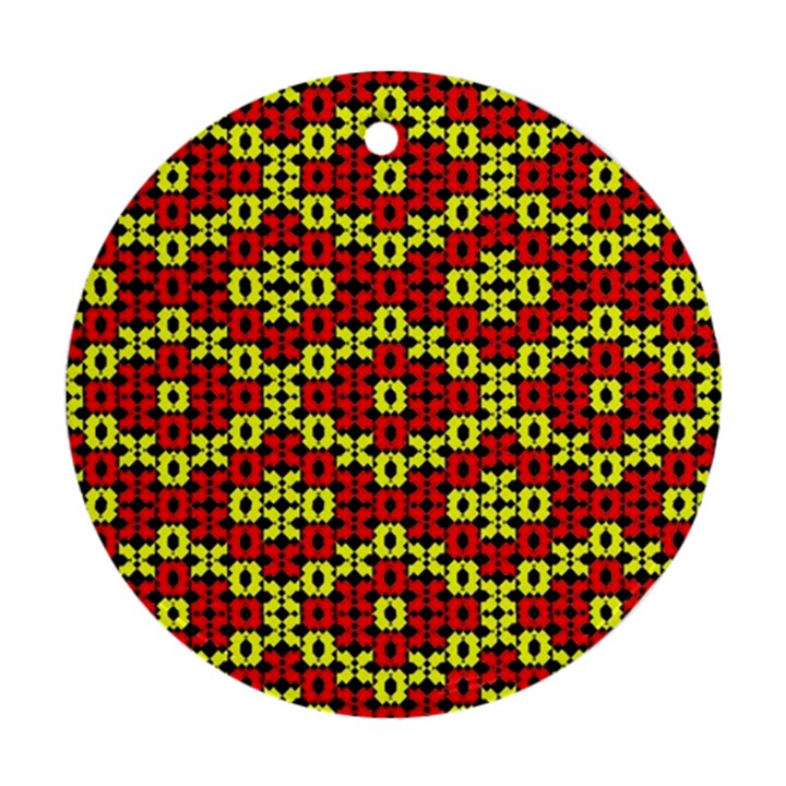 Rby 49 Round Ornament (Two Sides)