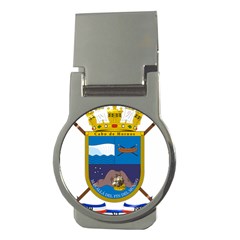 Coat Of Arms Of Cabo De Hornos Money Clips (round) 