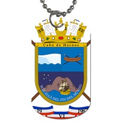 Coat Of Arms Of Cabo De Hornos Dog Tag (one Side) by abbeyz71