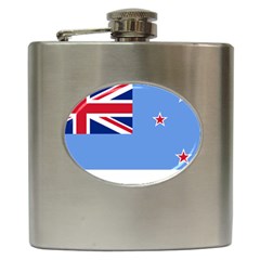 Proposed Flag Of The Ross Dependency Hip Flask (6 Oz) by abbeyz71